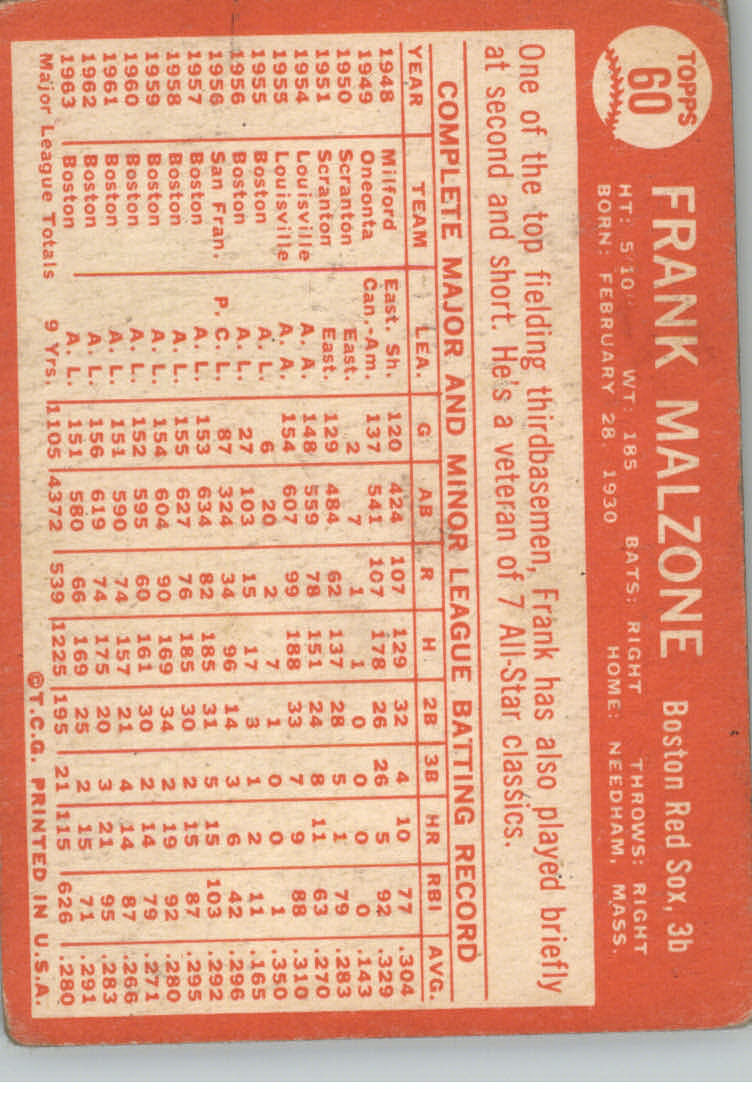 1964 Topps Baseball verschiedene Singles zur Auswahl #1-107 - Bild 253 von 497