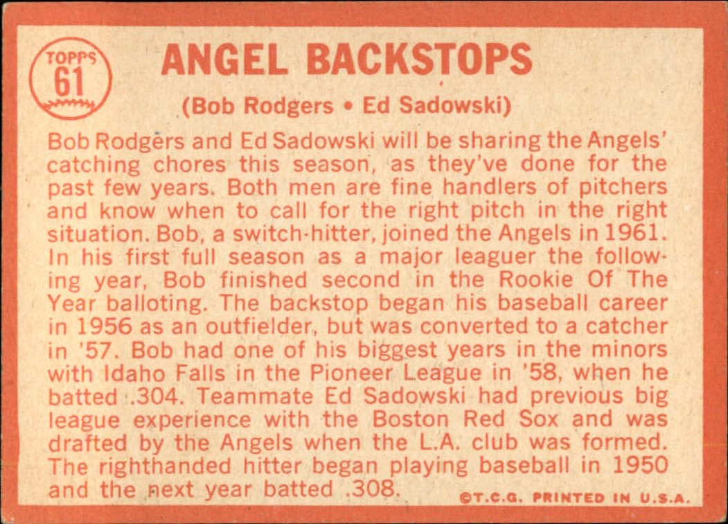 1964 Topps Baseball verschiedene Singles zur Auswahl #1-107 - Bild 261 von 497