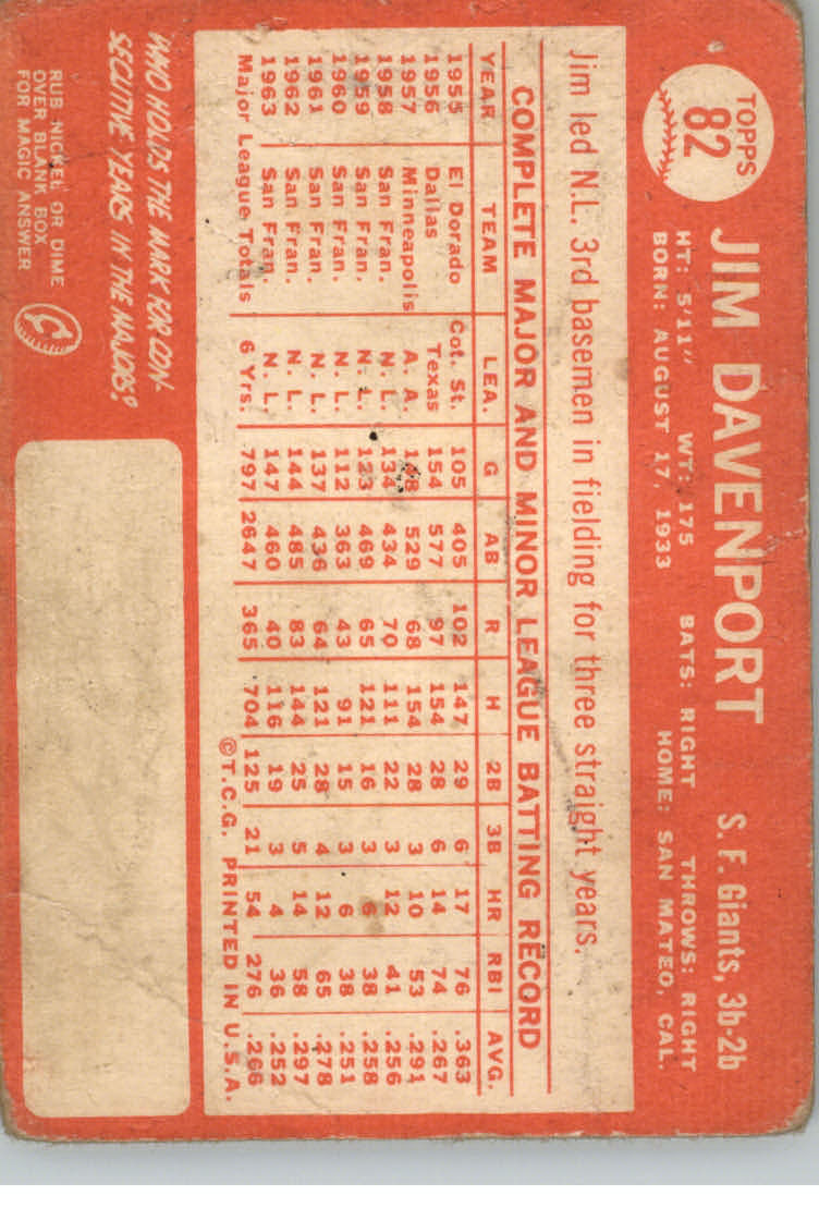 1964 Topps Baseball verschiedene Singles zur Auswahl #1-107 - Bild 365 von 497