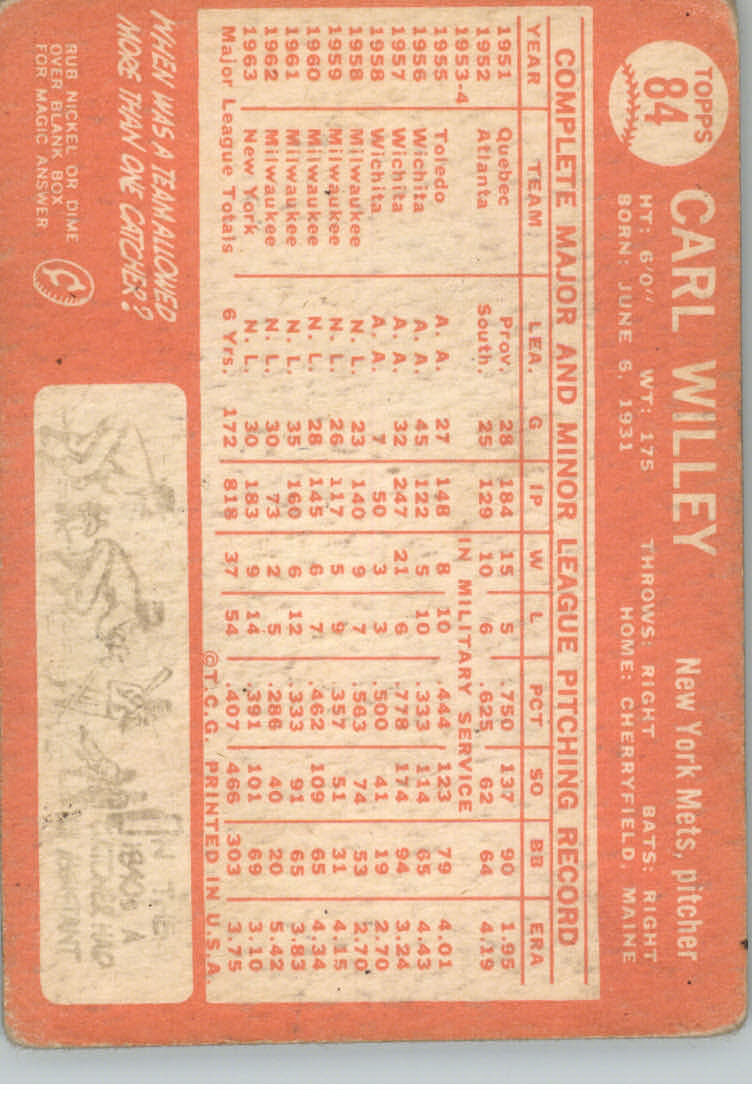 1964 Topps Baseball verschiedene Singles zur Auswahl #1-107 - Bild 381 von 497