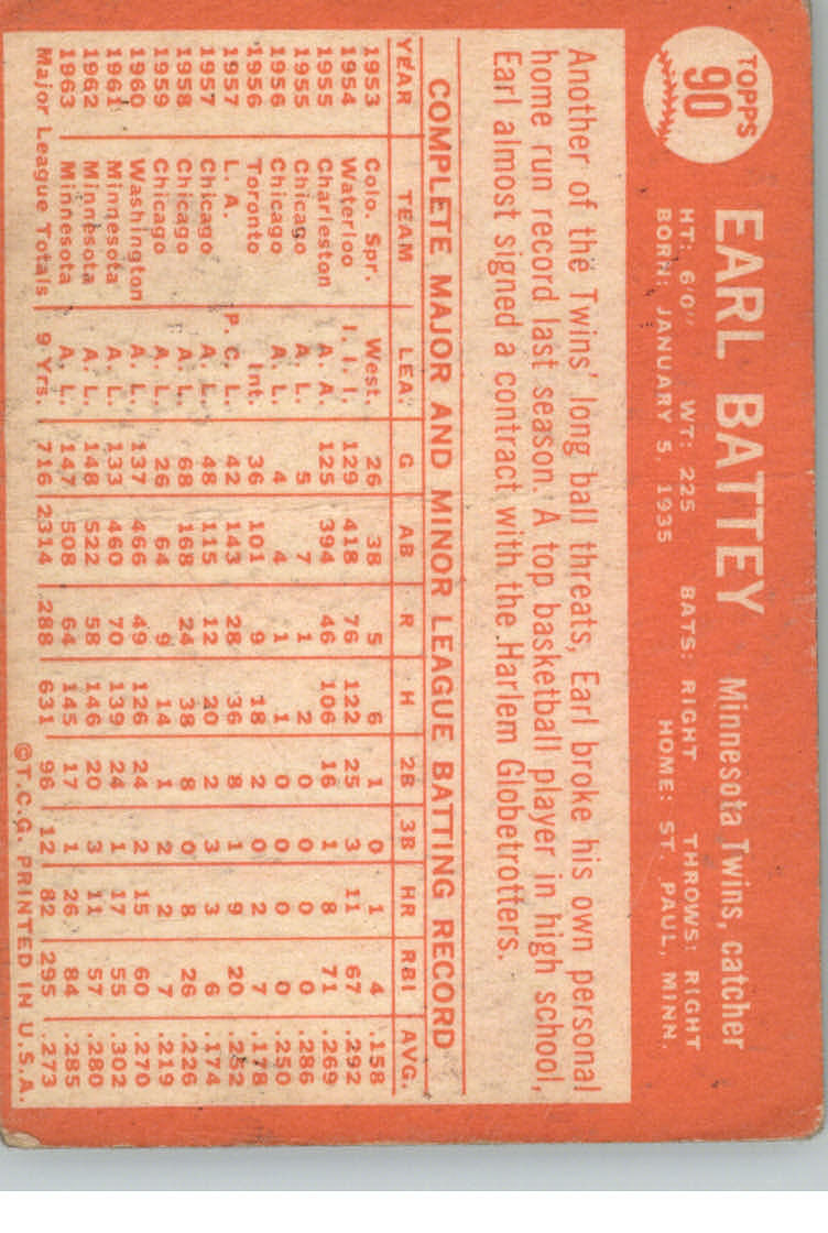 1964 Topps Baseball verschiedene Singles zur Auswahl #1-107 - Bild 403 von 497