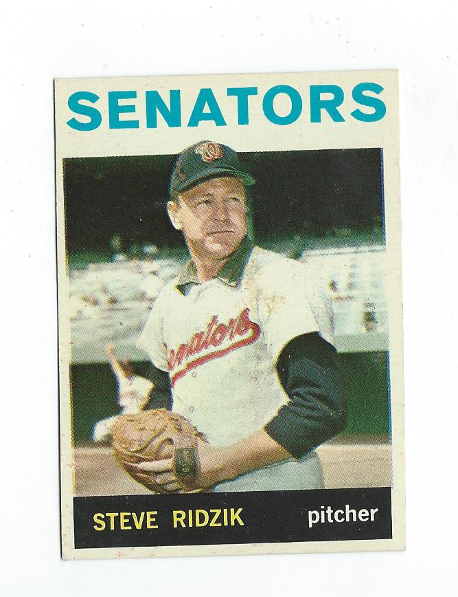1964 Topps #92 Steve Ridzik