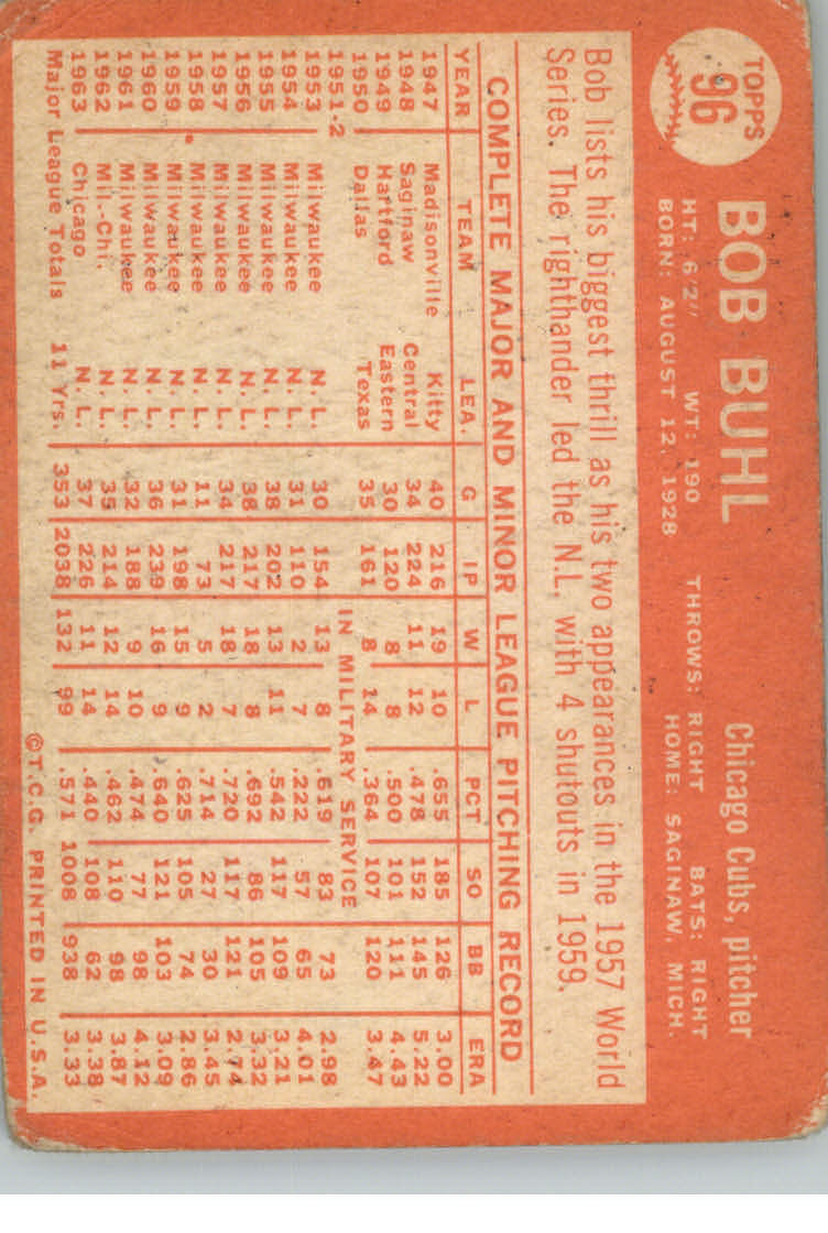 1964 Topps Baseball verschiedene Singles zur Auswahl #1-107 - Bild 441 von 497
