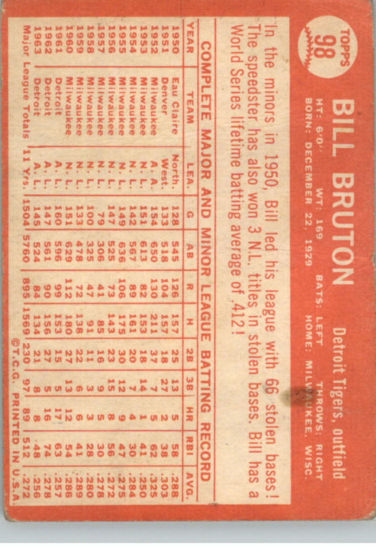 1964 Topps Baseball verschiedene Singles zur Auswahl #1-107 - Bild 455 von 497