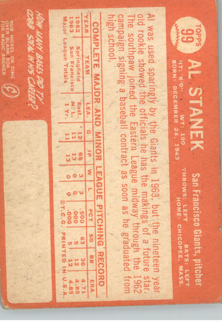 1964 Topps Baseball verschiedene Singles zur Auswahl #1-107 - Bild 459 von 497
