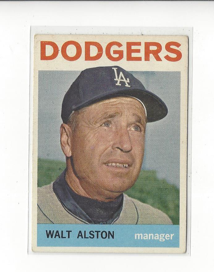 1964 Topps #101 Walt Alston MG