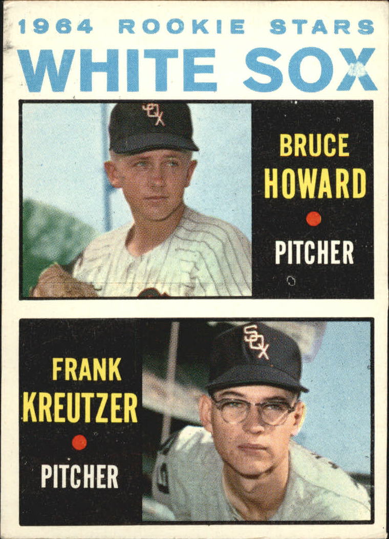 1964 Topps #107 Rookie Stars/Bruce Howard RC/Frank Kreutzer RC