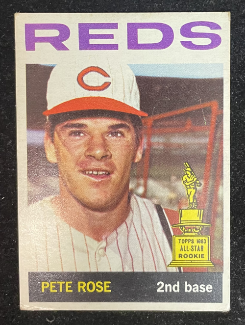 1964 Topps #125 Pete Rose UER/Born in 1942 - EX - Card Shack
