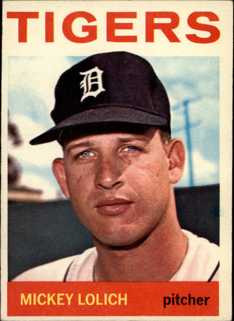 1964 Topps #128 Mickey Lolich RC