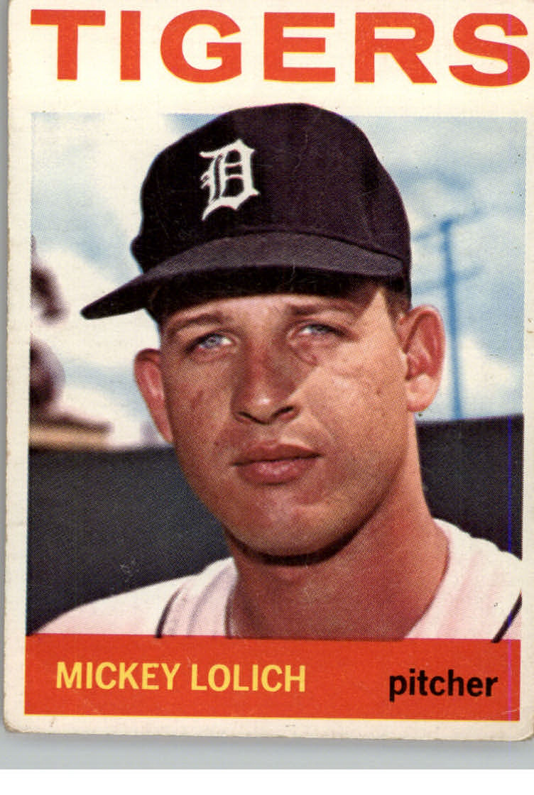 Mickey Lolich 1964 Topps #128 RC