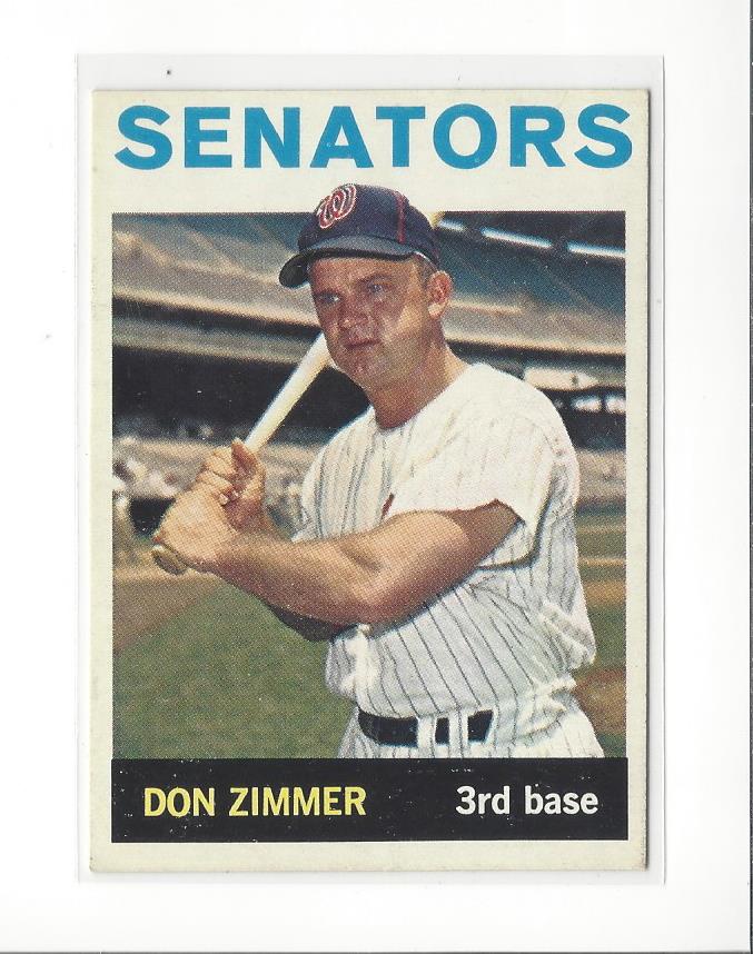 1964 Topps #134 Don Zimmer