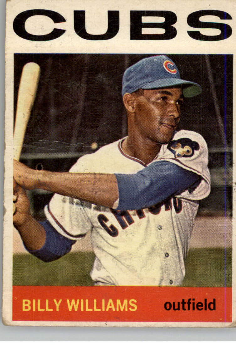 1961 Topps Baseball Billy Williams RC 141 CUBS Rookie Card 