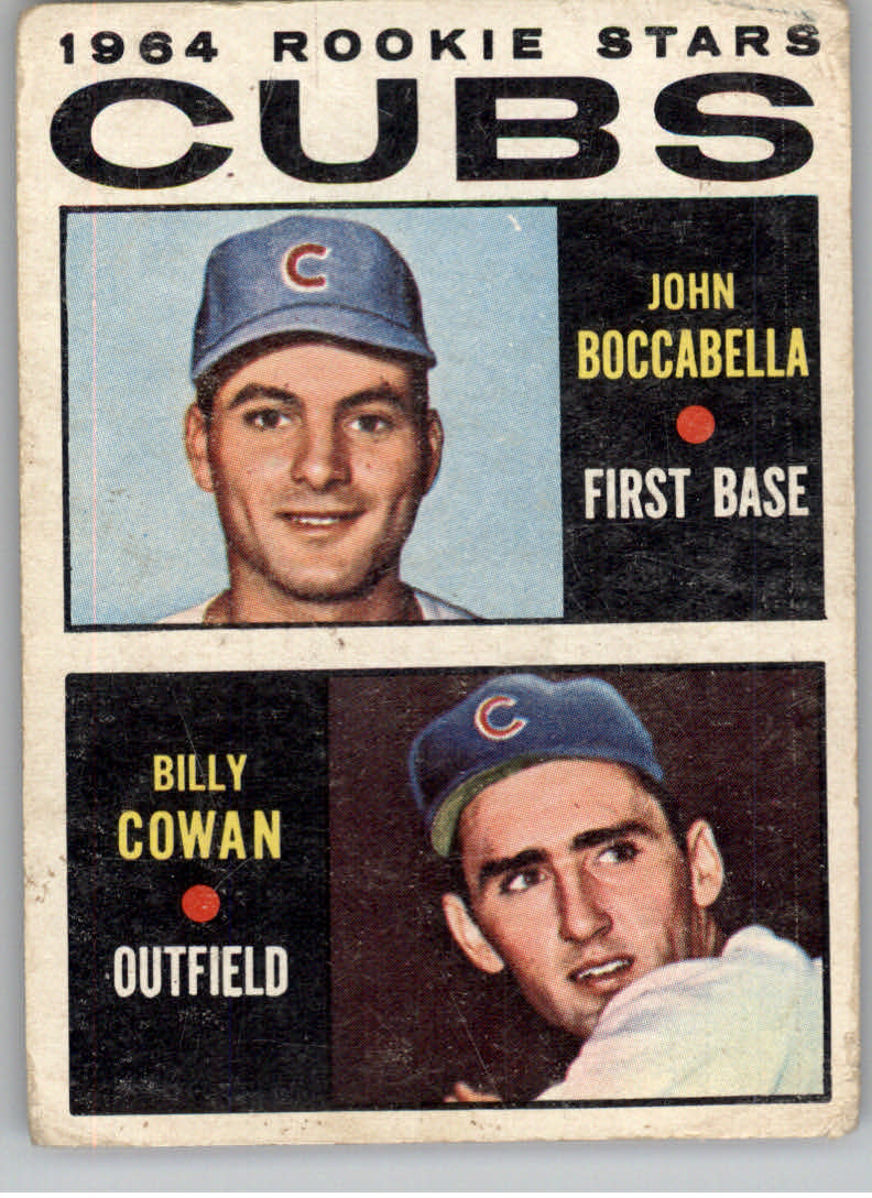 1964 Topps #192 Rookie Stars/John Boccabella RC/Billy Cowan RC