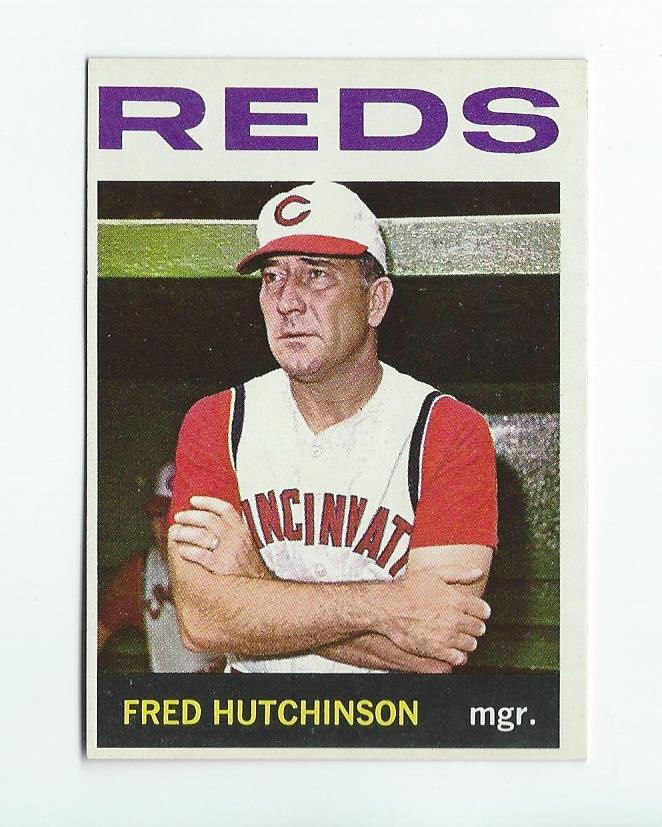 1964 Topps #207 Fred Hutchinson MG