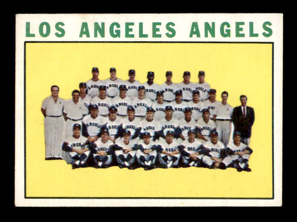 1964 Topps #213 Los Angeles Angels TC