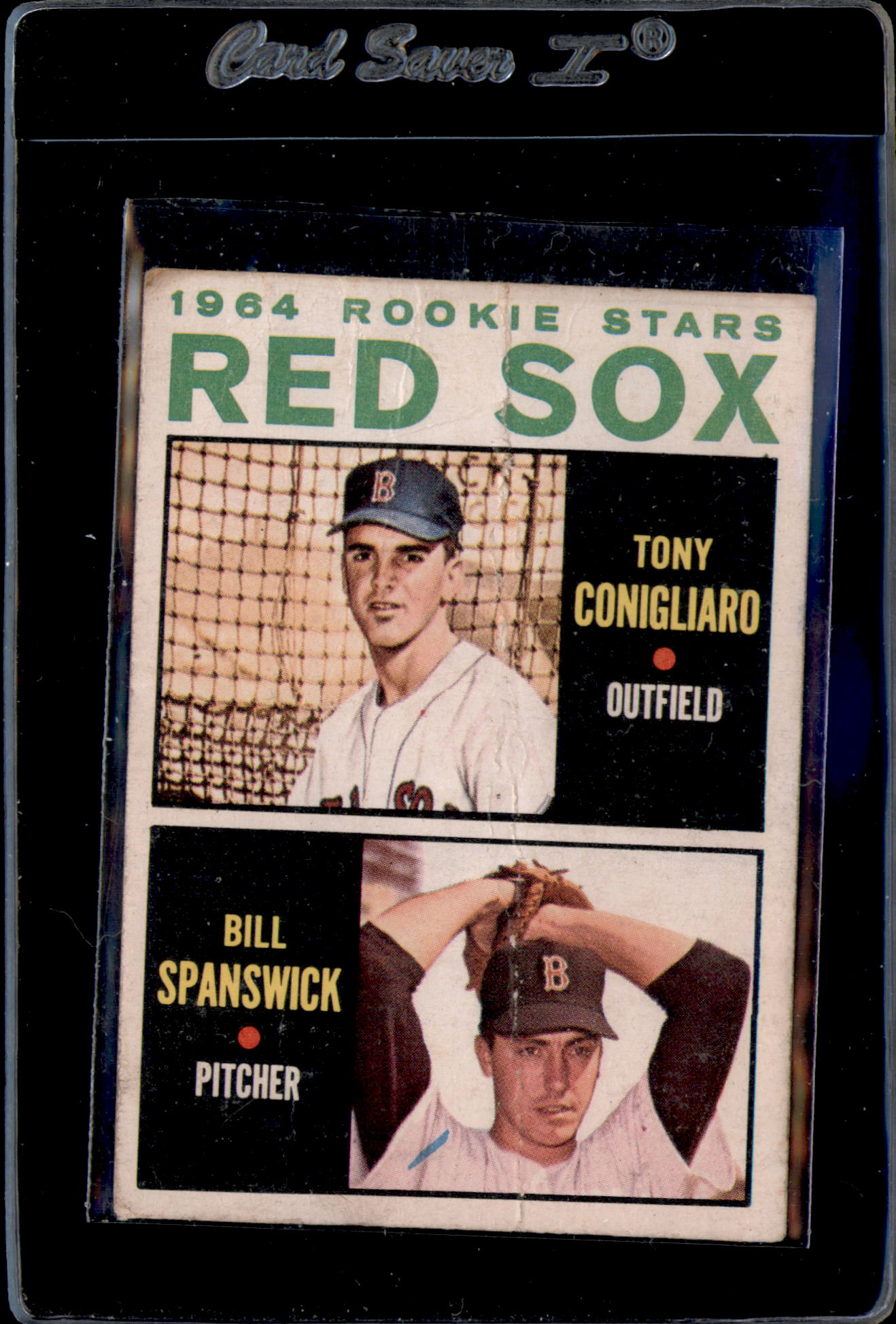 1964 Topps #287 Rookie Stars/Tony Conigliaro RC/Bill Spanswick RC