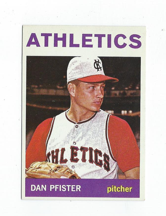 1964 Topps #302 Dan Pfister