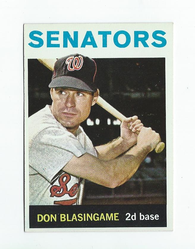 1964 Topps #327 Don Blasingame