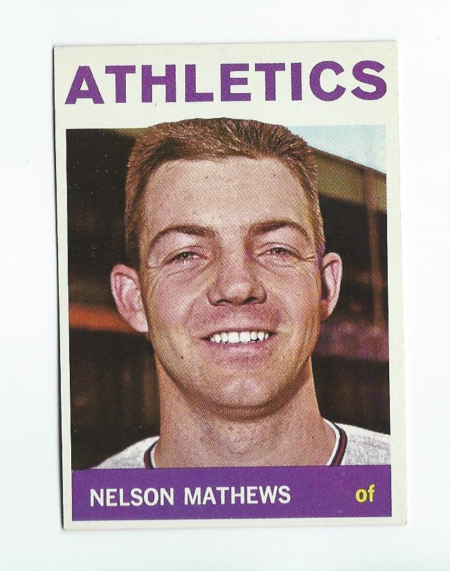 1964 Topps #366 Nelson Mathews
