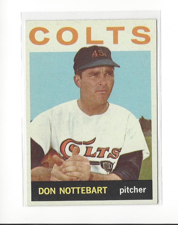 1964 Topps #434 Don Nottebart