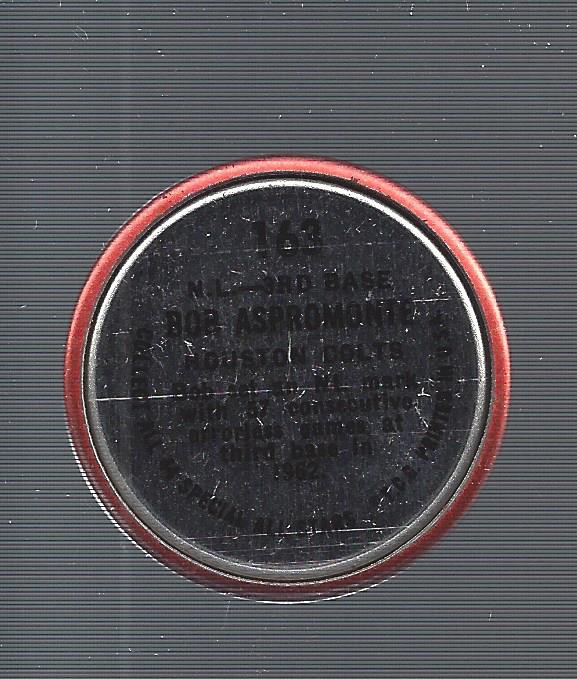 1964 Topps Coins #163 Bob Aspromonte AS back image