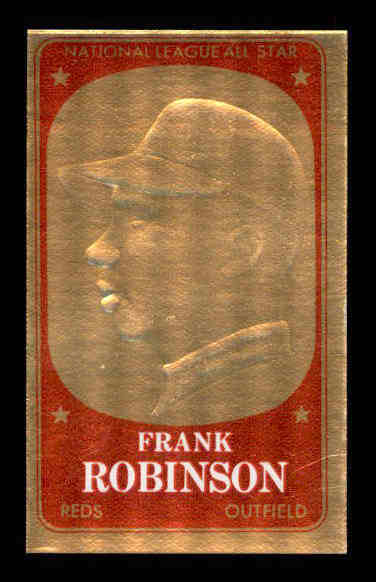 1965 Topps Embossed #22 Frank Robinson - Actual scan of card - EX-MT -  1,000,000 Baseball Cards
