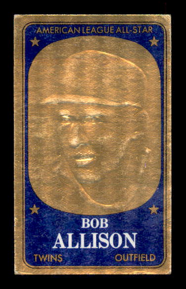 1965 Topps Embossed #38 Bob Allison