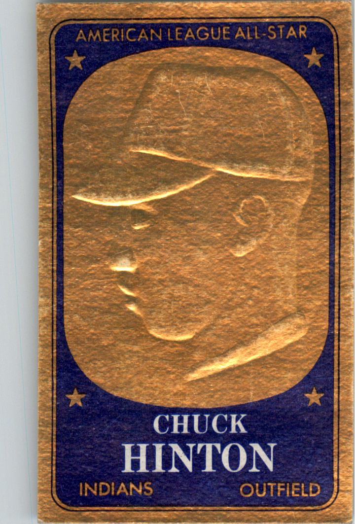 1965 Topps Embossed #60 Chuck Hinton