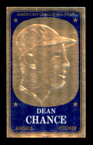 1965 Topps Embossed #66 Dean Chance