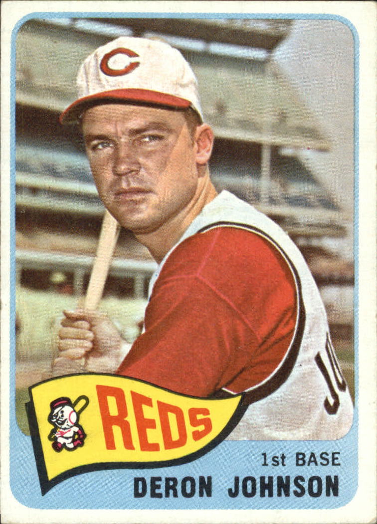 1965 Topps 75 Deron Johnson EX Burbank Sportscards Beckett