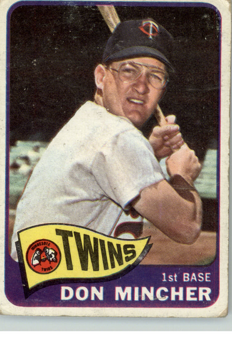 1965 Topps #108 Don Mincher