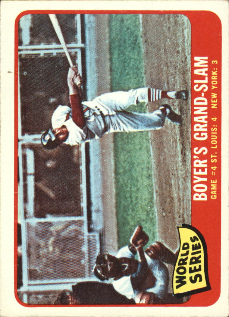 1965 Topps St. Louis Cardinals Baseball Card #135 Ken Boyer -EX | eBay