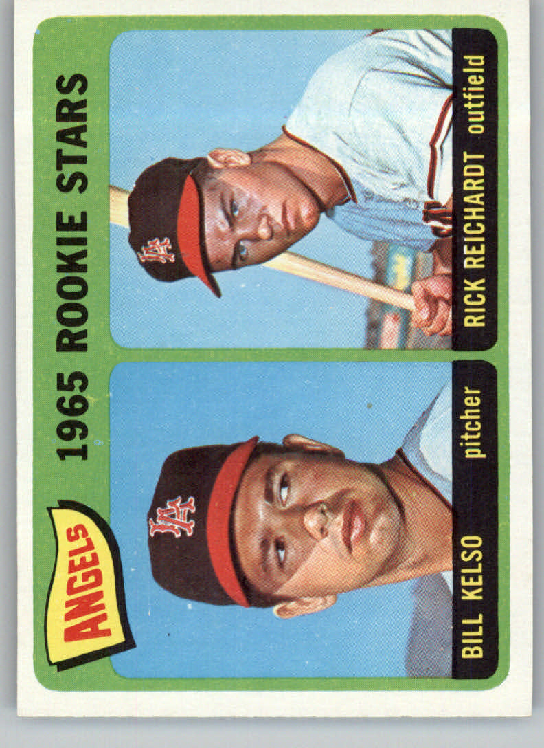 1965 Topps #194 Rookie Stars/Bill Kelso RC/Rick Reichardt RC