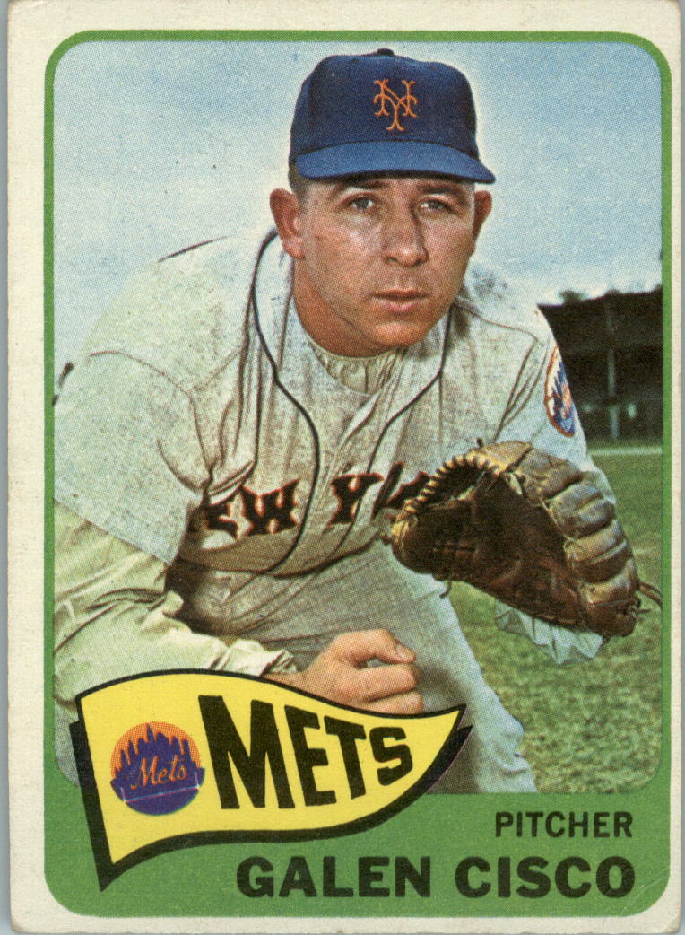 1965 Topps 364 Galen Cisco GOOD