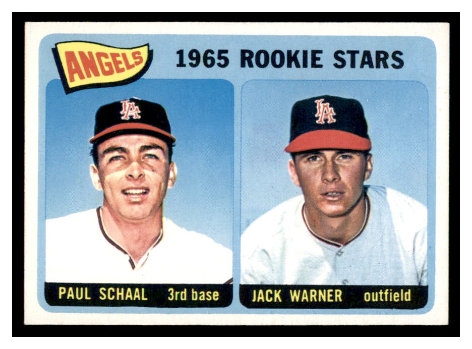 1965 Topps #517 Rookie Stars/Paul Schaal RC/Jack Warner - Scan of ...