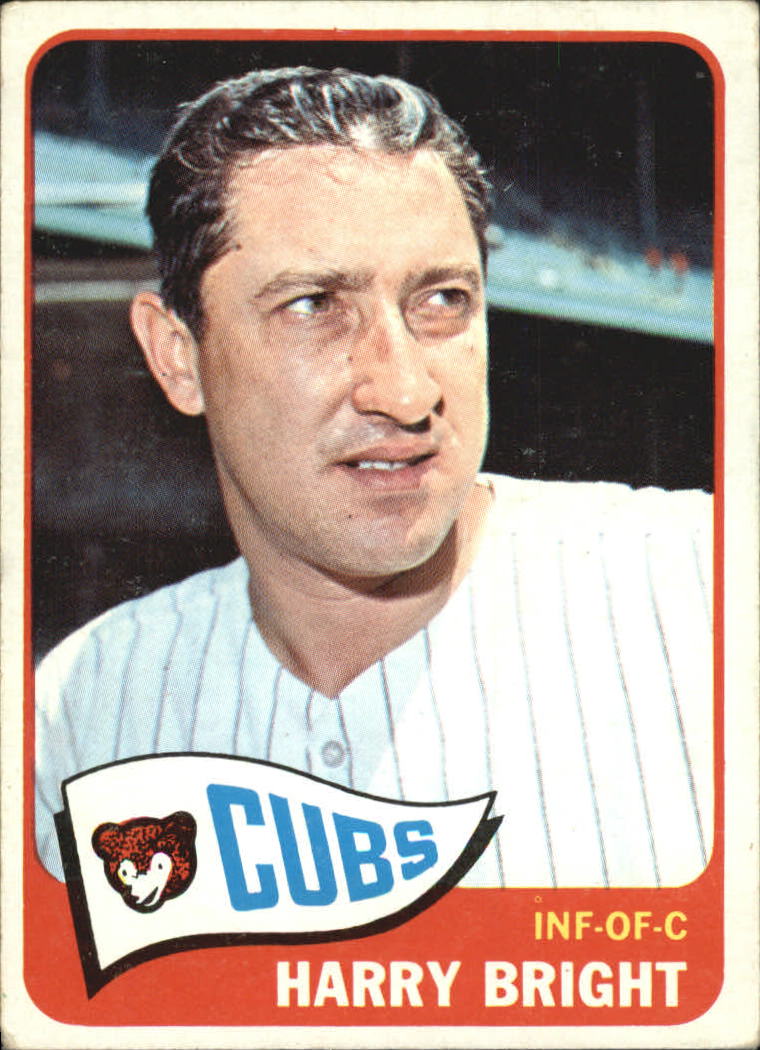 1965 Topps #584 Harry Bright - VG-EX