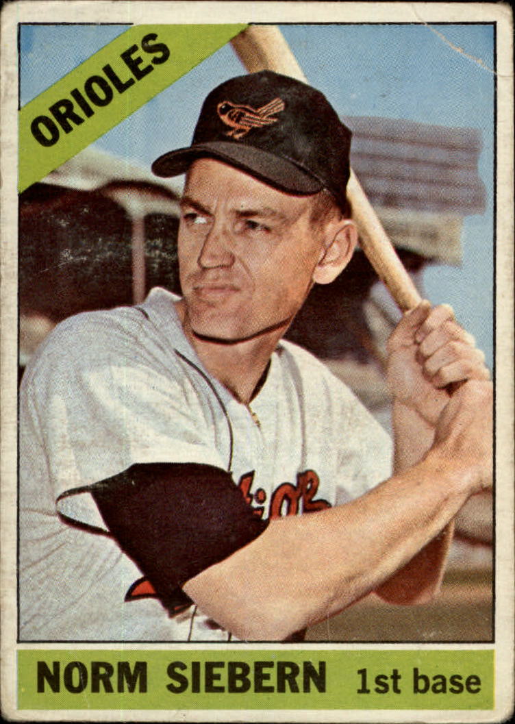 1966 Topps #14 Norm Siebern