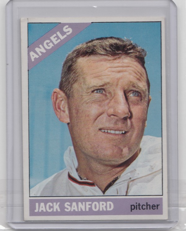 1966 Topps #23 Jack Sanford