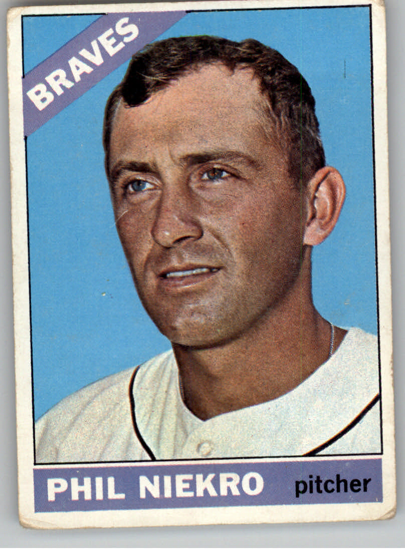 1966 Topps #28 Phil Niekro