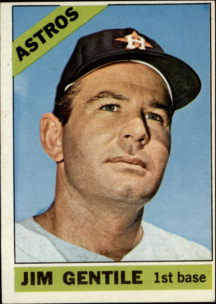 1966 Topps #45 Jim Gentile