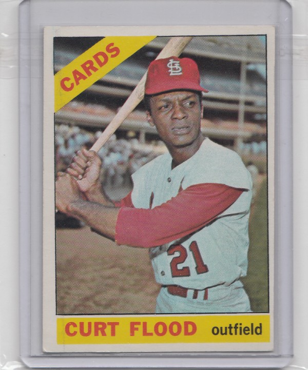 1966 Topps #60 Curt Flood