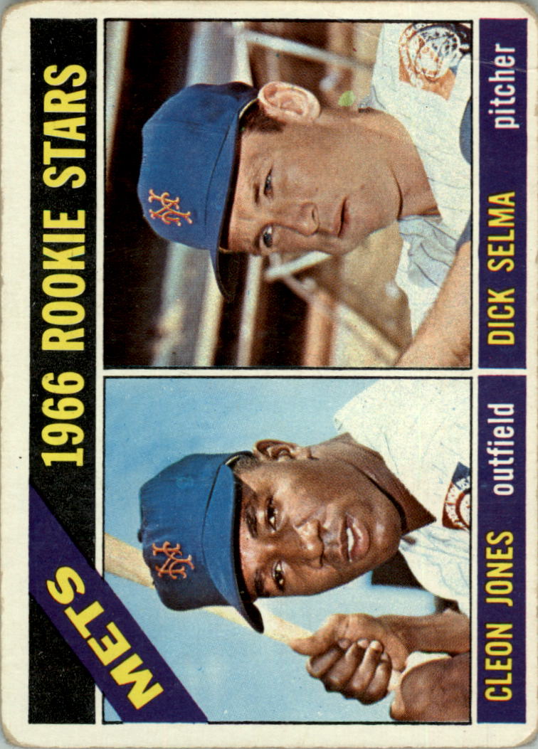 1966 Topps #67 Rookie Stars/Cleon Jones/Dick Selma RC