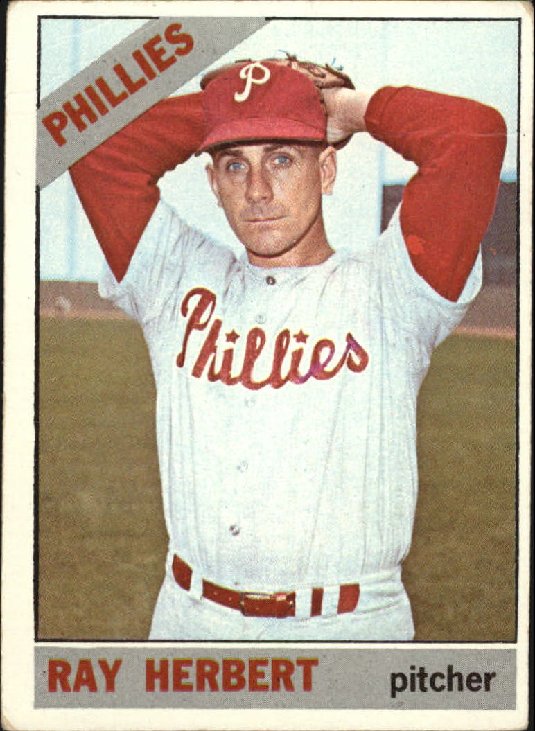 1966 Topps #121 Ray Herbert - GOOD