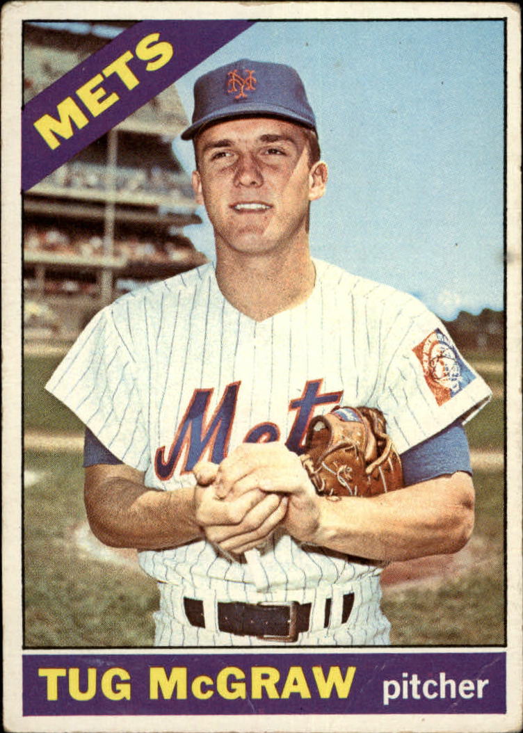 1966 Topps #124 Tug McGraw - VG - Card Shack | Beckett Marketplace