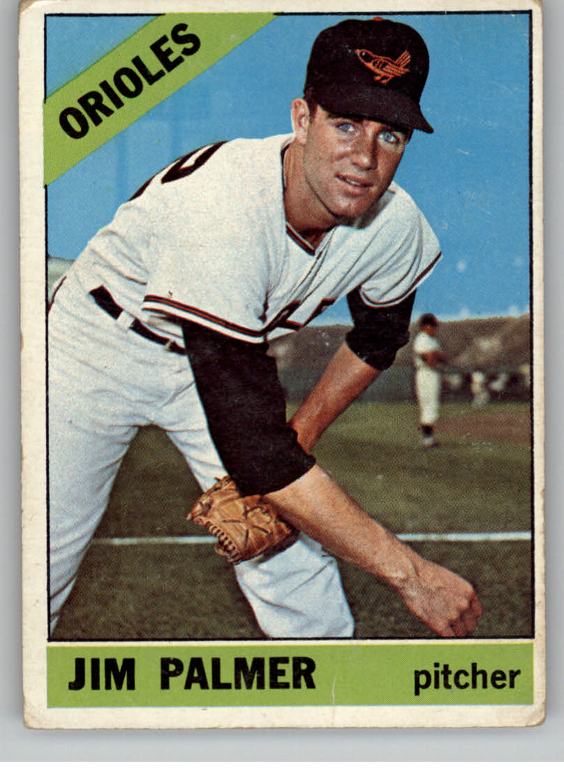 1966 Topps #126 Jim Palmer UER RC