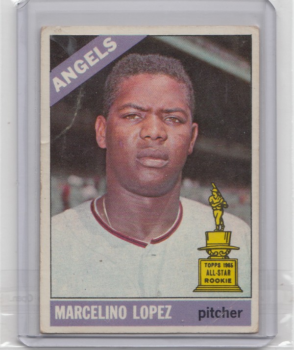 1966 Topps #155 Marcelino Lopez
