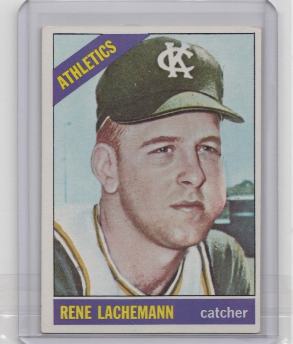 1966 Topps #157 Rene Lachemann