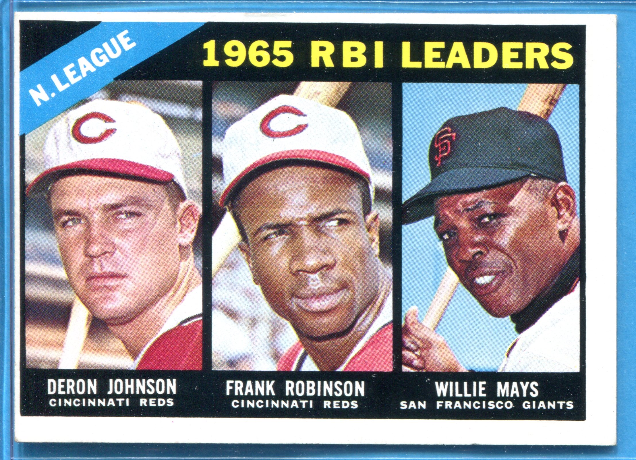  1965 Topps # 120 Frank Robinson Cincinnati Reds