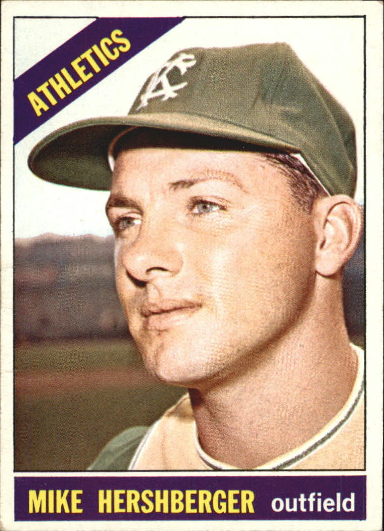 1966 Topps 236 Mike Hershberger EXMT Burbank Sportscards