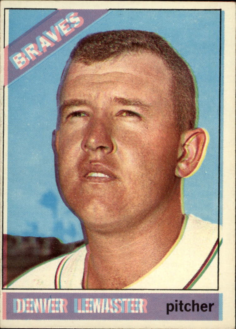 1966 Topps #252 Denny Lemaster